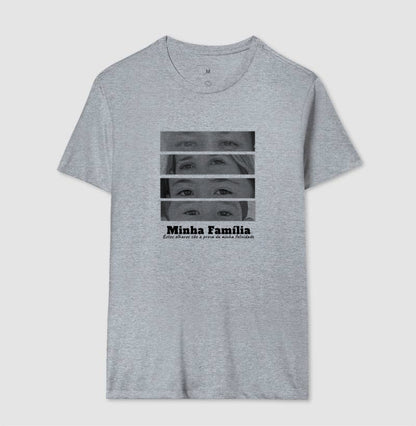 Camiseta Personalizada Família - Olhares