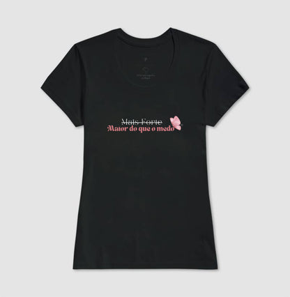 Camiseta Personalizada - Maior do que o Medo