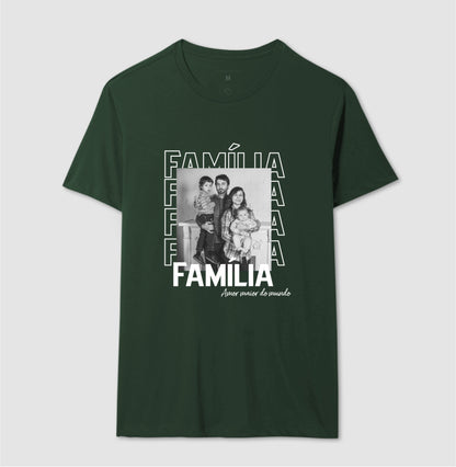 Camiseta - Família Amor maior do mundo