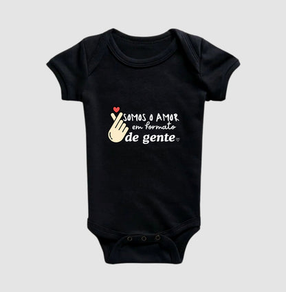 Body Infantil Família Formato de Gente