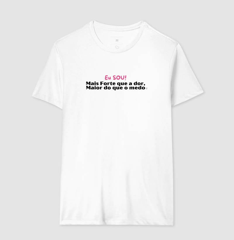 Camiseta Personalizada - Eu sou maior do que a dor