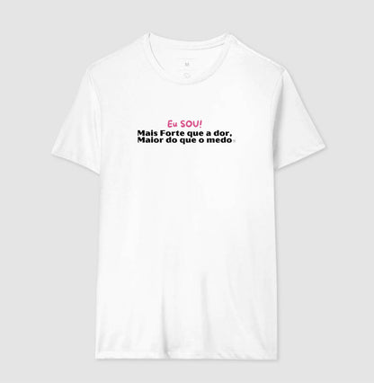 Camiseta Personalizada - Eu sou maior do que a dor