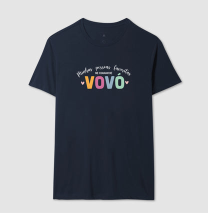 Camiseta minhas pessoas favoritas me chamam de vovó