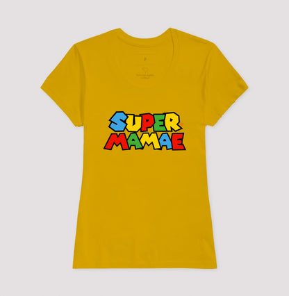 Camiseta Mãe - Super mamãe