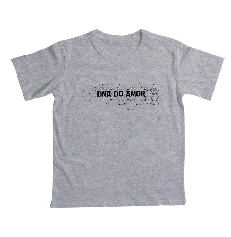 Camiseta Infantil Família Dna do amor