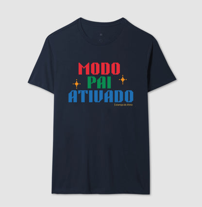 Camiseta Pai - Modo Ativado