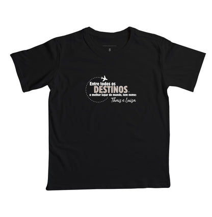 Camiseta Infantil - Entre todos os Destinos