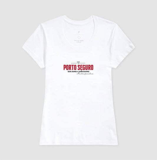 Camiseta Personalizada Família - Meu Porto Seguro