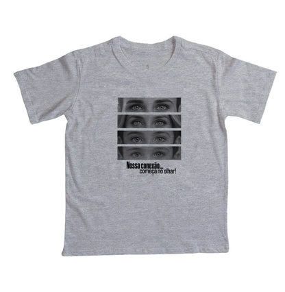 Camiseta Infantil Personalizada Olhares
