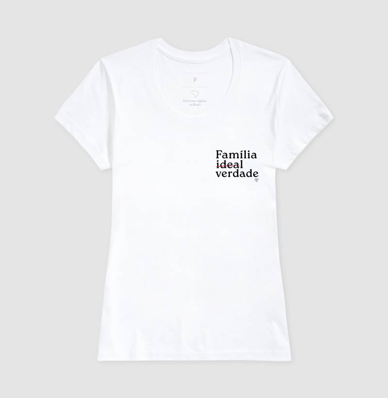 Camiseta Família De verdade
