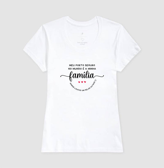 Camiseta Família - Loucos um pelo outro