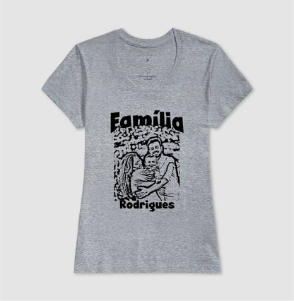 Camiseta - Retrato Família