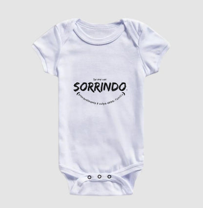 Body Infantil - Se me ver sorrindo