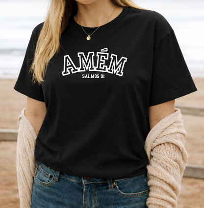 Camiseta Amém Salmo 91