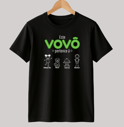 Camiseta Personalizada - Vovô/Vovó  Netos e Pets