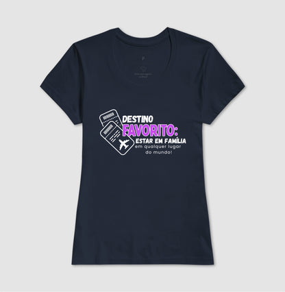 Camiseta Viagem Família meu Destino Favorito