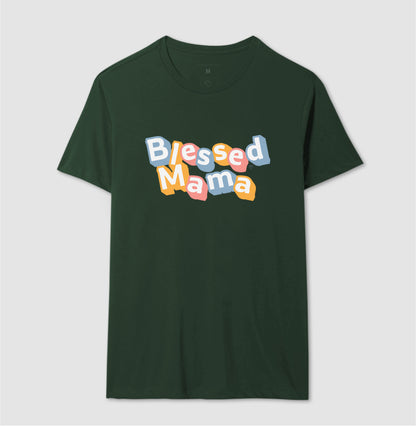 Camiseta Mãe - Blessed Mama