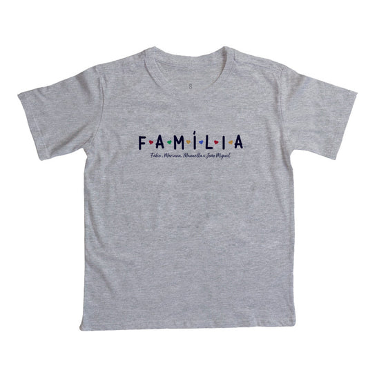 Camiseta Infantil - Família Divertida