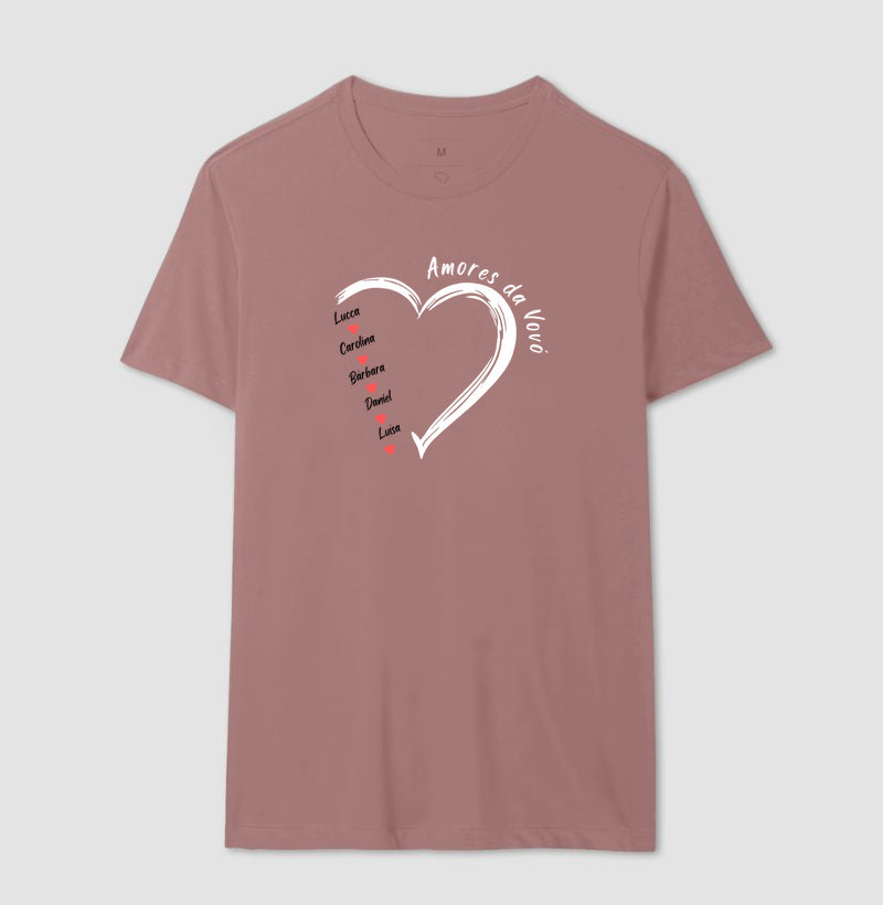 #6552 Brasilino Santos Ramos CAMISETA ROSA G