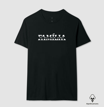 Camiseta Família - Nome dos integrantes