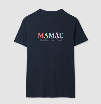 Camiseta - Mamãe colorida