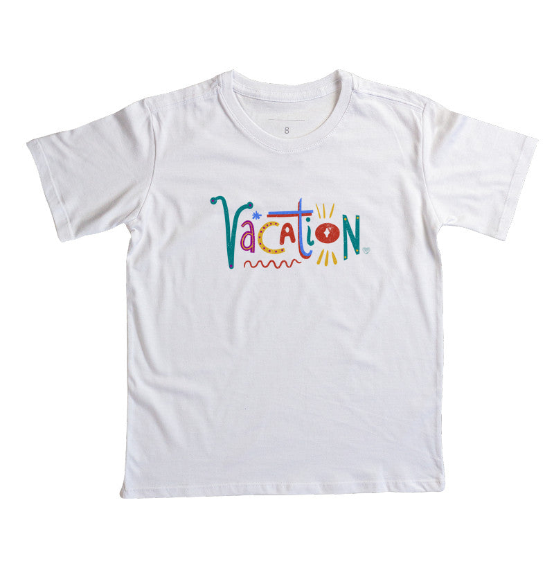 Camiseta Infantil Viagem Vacation
