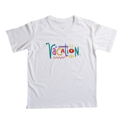 Camiseta Infantil Viagem Vacation