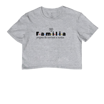 Cropped - Família Projeto de sorrisos e caos
