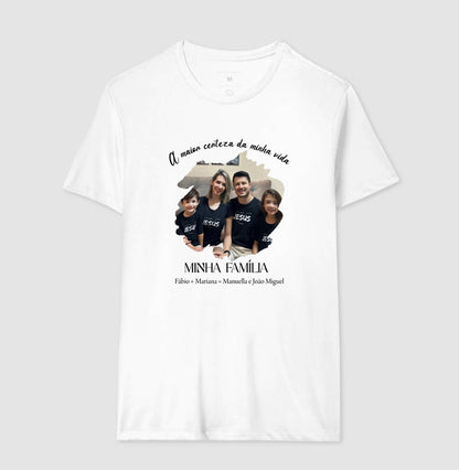 Camiseta Família - A Maior Certeza