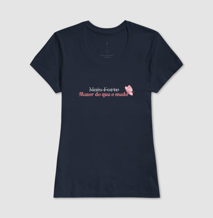 Camiseta Personalizada - Maior do que o Medo