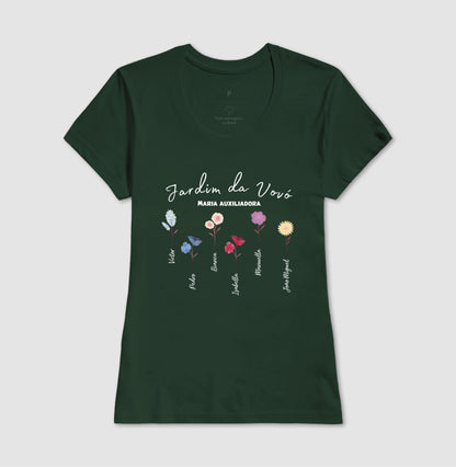 Camiseta Personalizada - Jardim da Vovó