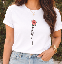 Camiseta Flor de Mãe