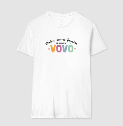 Camiseta minhas pessoas favoritas me chamam de vovó