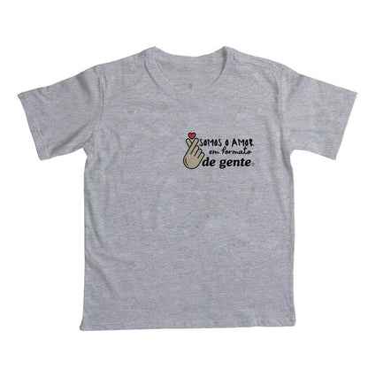 Camiseta Infantil Família Formato de Gente