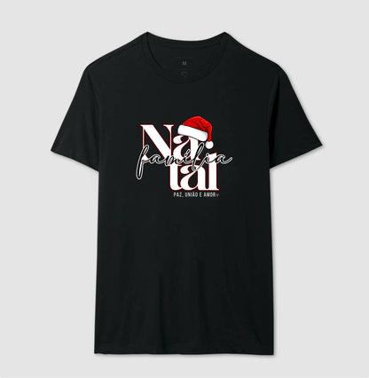 Camiseta Natal Paz, união e amor