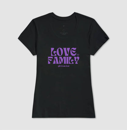 Camiseta Família - Love Family