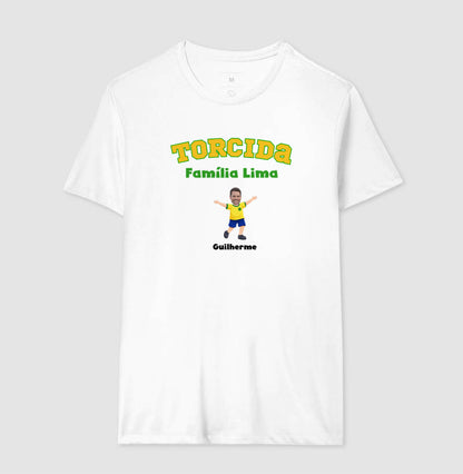 Camiseta Personalizada Torcida da Família
