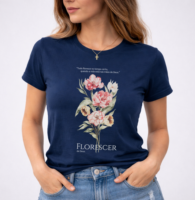 Camiseta Florescer de Deus