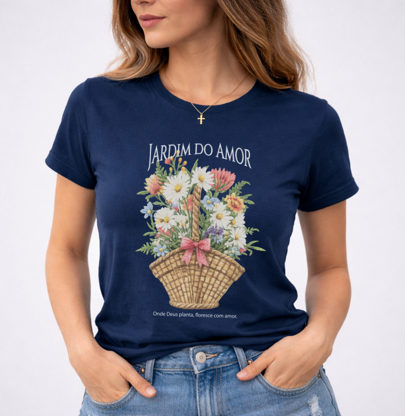 Camiseta Jardim de Amor