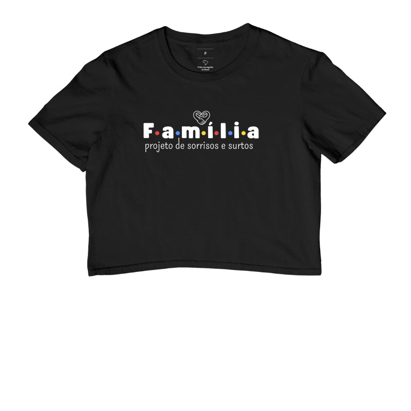 Cropped - Família Projeto de sorrisos e caos