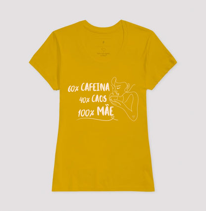 Camiseta Mãe - 100% Mãe