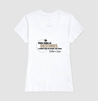 Camiseta - Entre todos os Destinos