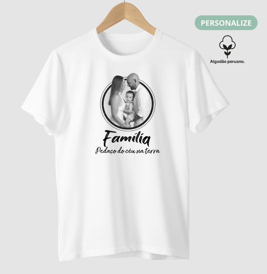 Camiseta Personalizada Família -Pedaço de Céu na Terra