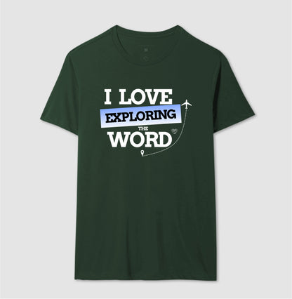 Camiseta - I Love Explored The Word