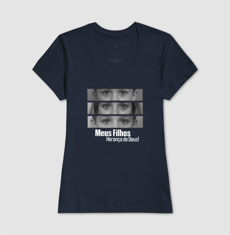 Camiseta Personalizada Olhares