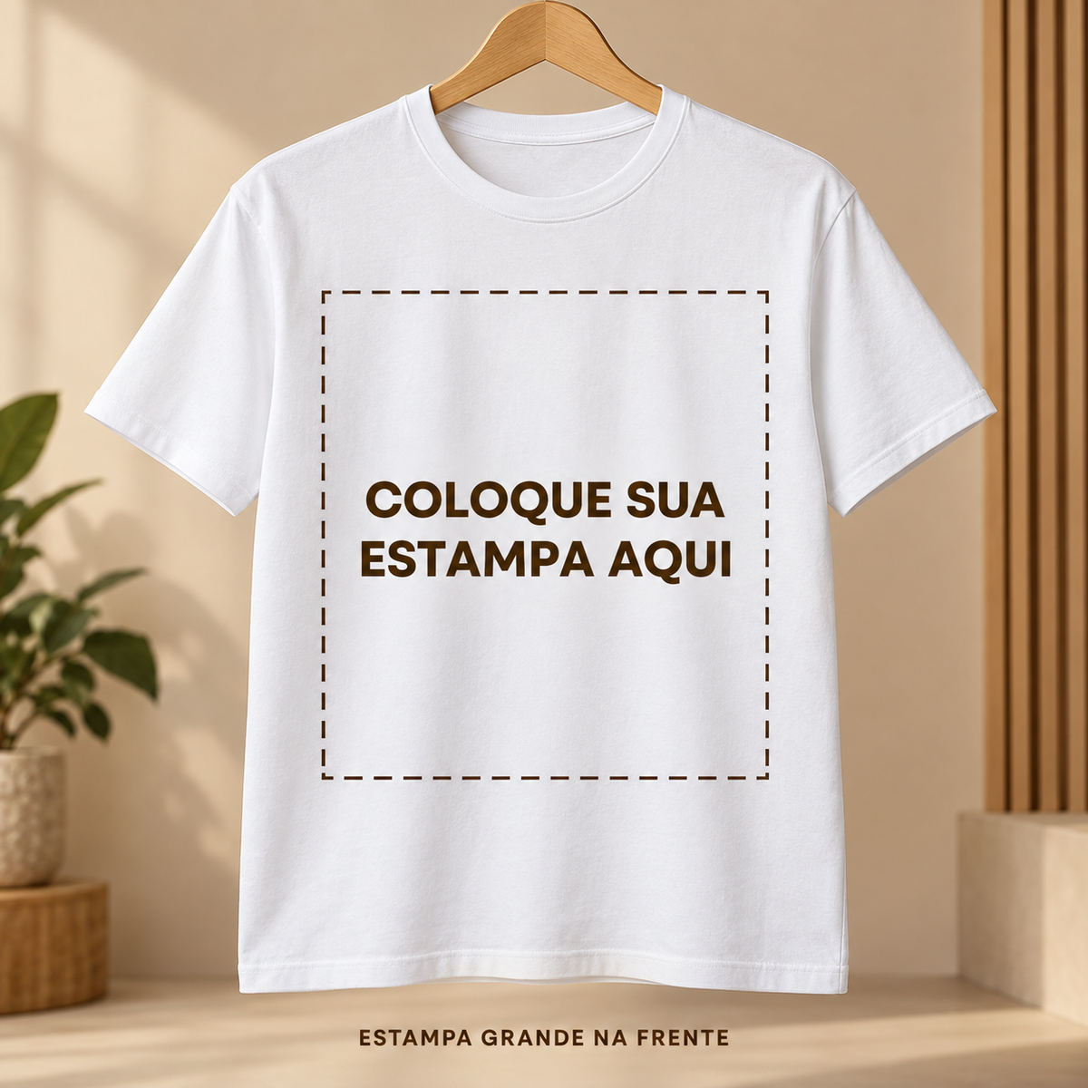Camiseta Personalizada Envie a sua Arte - Frente