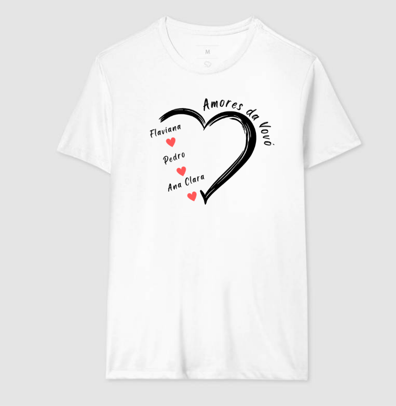 Juliana - Camiseta Branca 3G