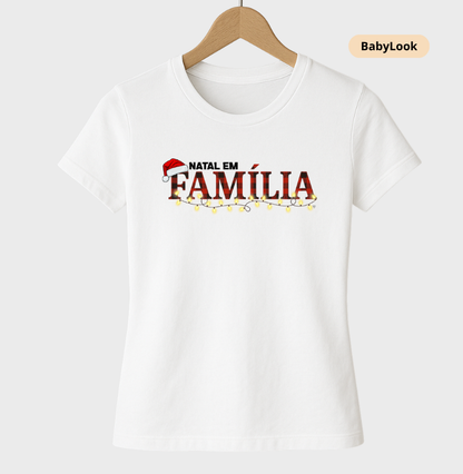 Camiseta Natal em Família