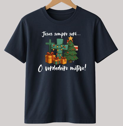 Camiseta verdadeiro sentido do natal