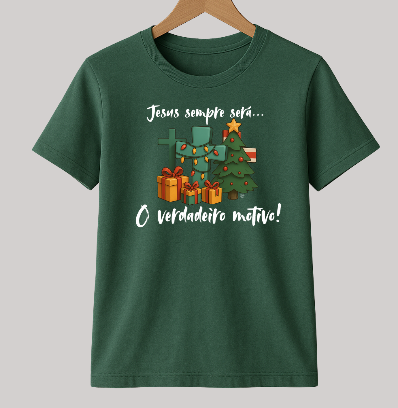 Camiseta verdadeiro sentido do natal